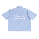 "HOODMADE" VERTICAL STRIPE SHIRT