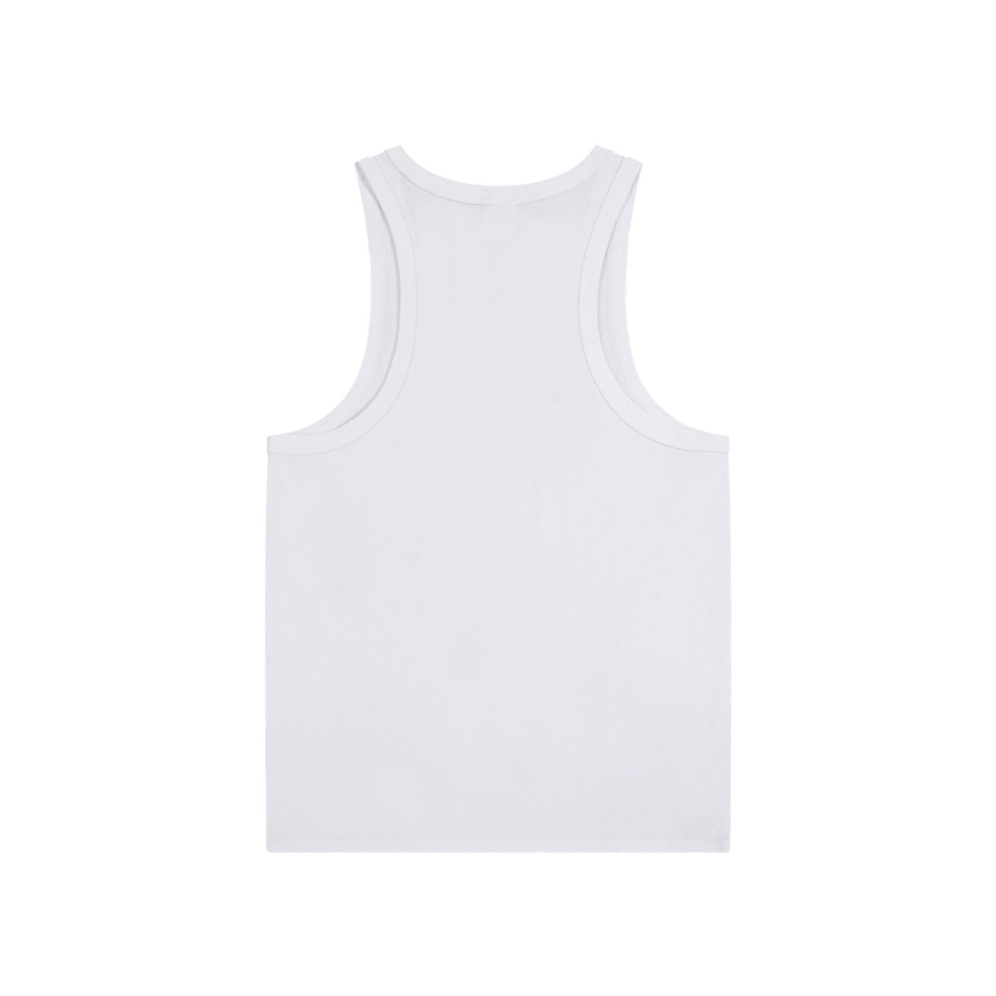 "BLUE SIGNATURE" TANK TOP - WHITE