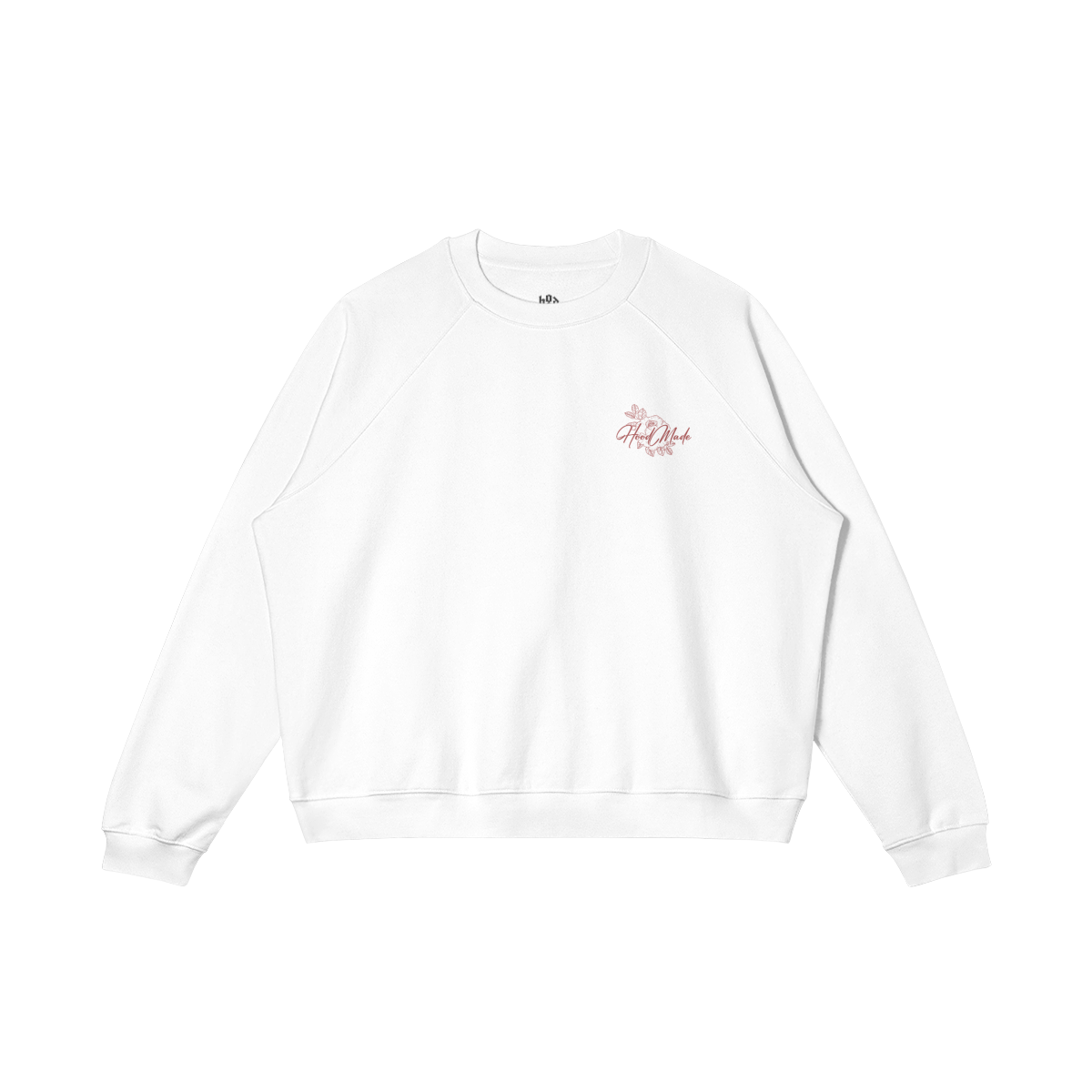 "FLOWER" SWEATSHIRT - WHITE