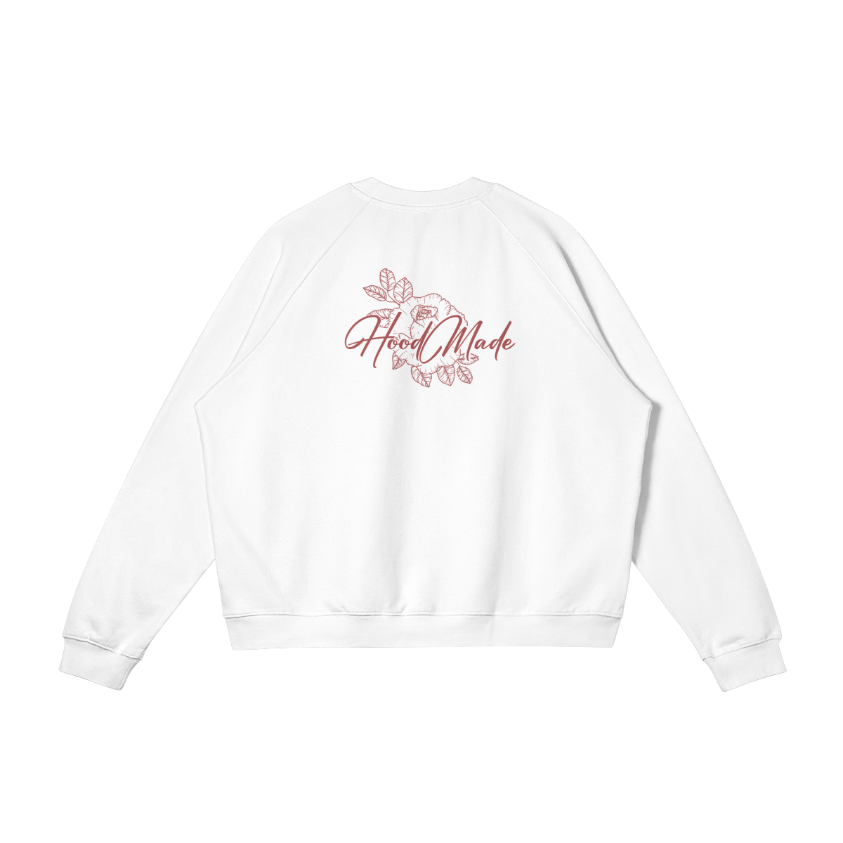 "FLOWER" SWEATSHIRT - WHITE
