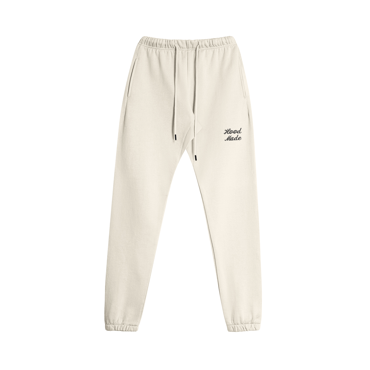 "HOODMADE" SWEATPANTS - RICE APRICOT