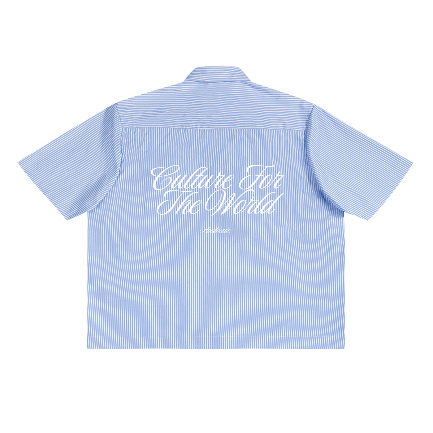 "HOODMADE" VERTICAL STRIPE SHIRT