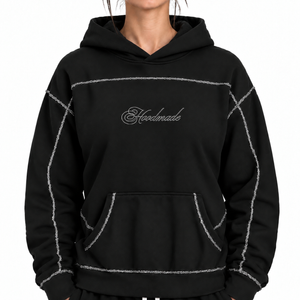 "CULTURE DIVISION" HOODIE - BLACK