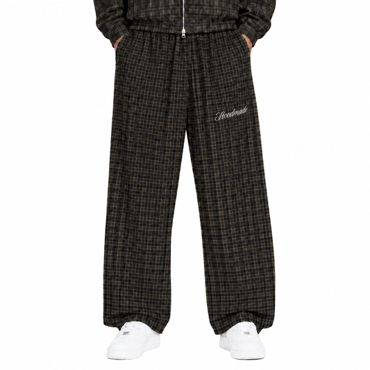 "PLAID CODE" PANTS