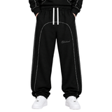 "CULTURE DIVISION" SWEATPANTS - BLACK