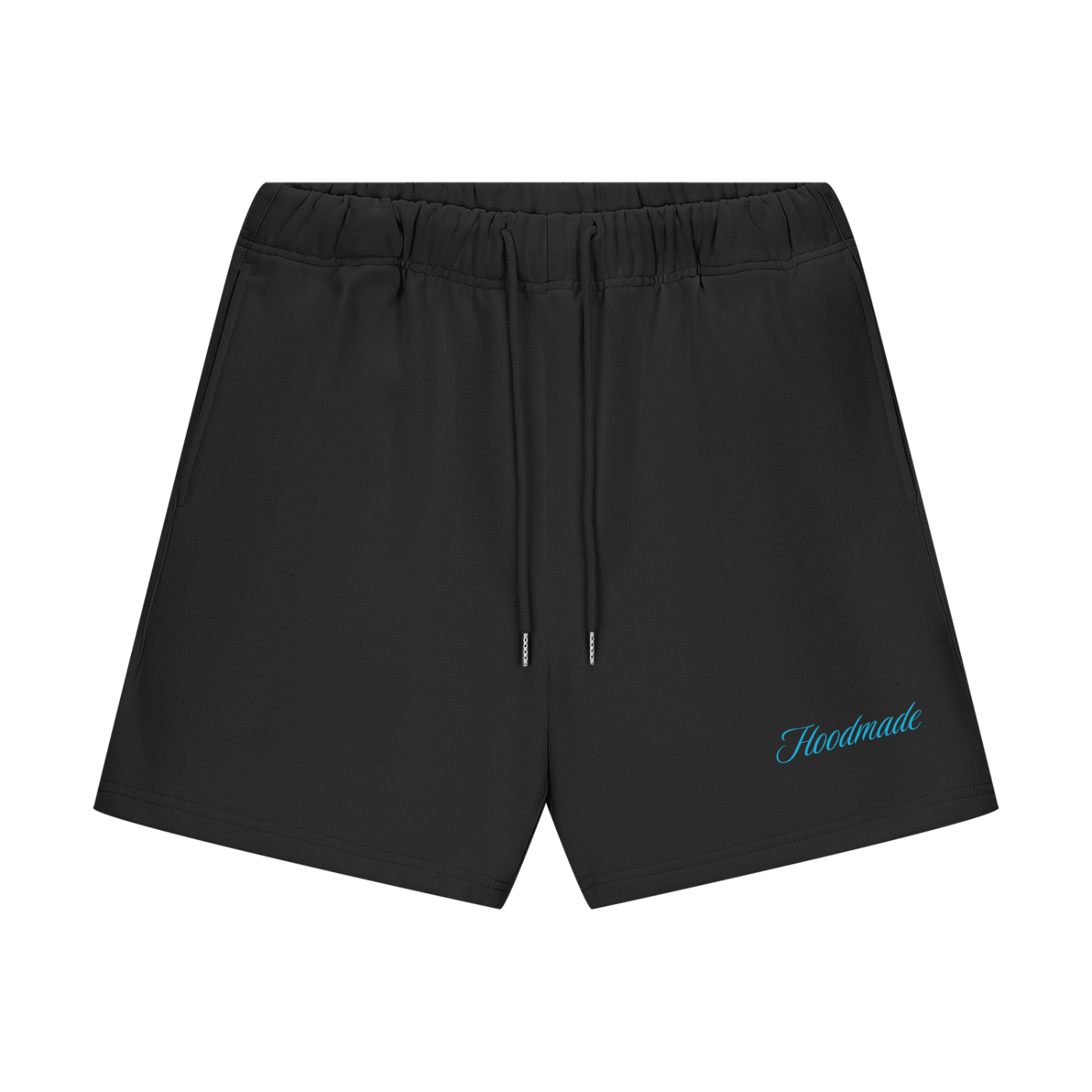 "BLUE SIGNATURE" SHORTS - BLACK