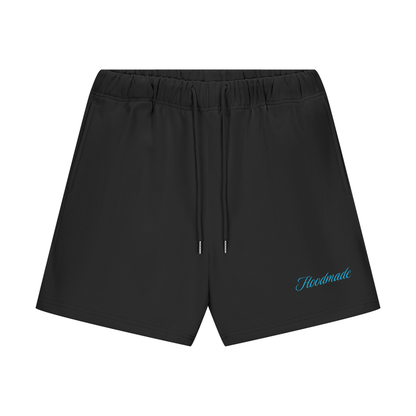 "BLUE SIGNATURE" SHORTS - BLACK
