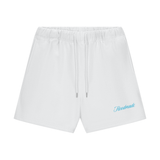 "BLUE SIGNATURE" SHORTS - WHITE
