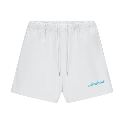 "BLUE SIGNATURE" SHORTS - WHITE