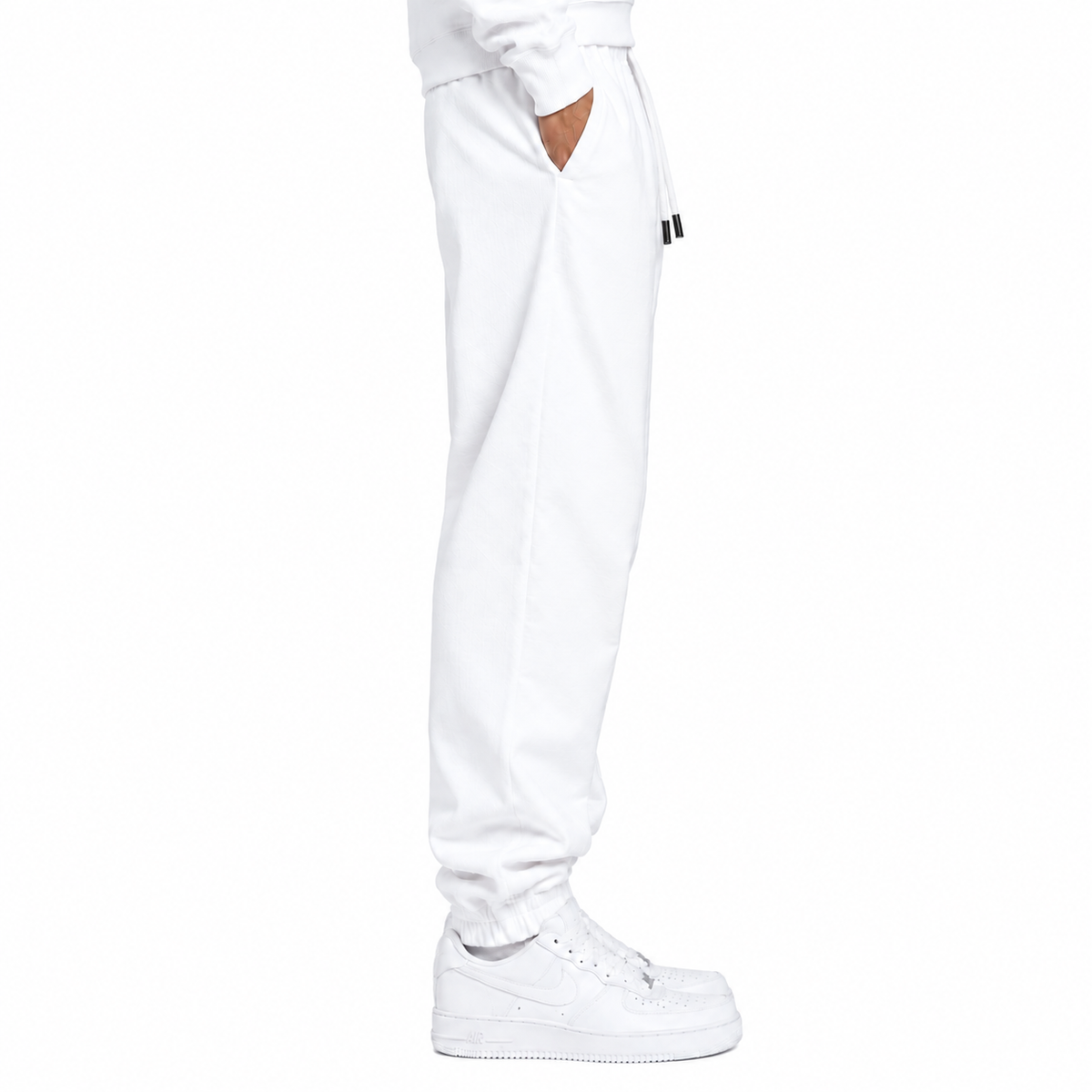 "ROYAL LEGACY" SWEATPANTS - WHITE