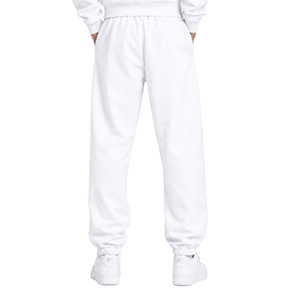 "ROYAL LEGACY" SWEATPANTS - WHITE