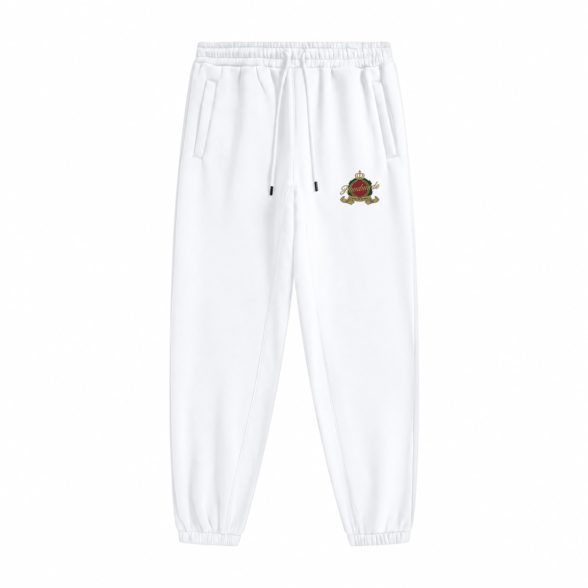 "ROYAL LEGACY" SWEATPANTS - WHITE