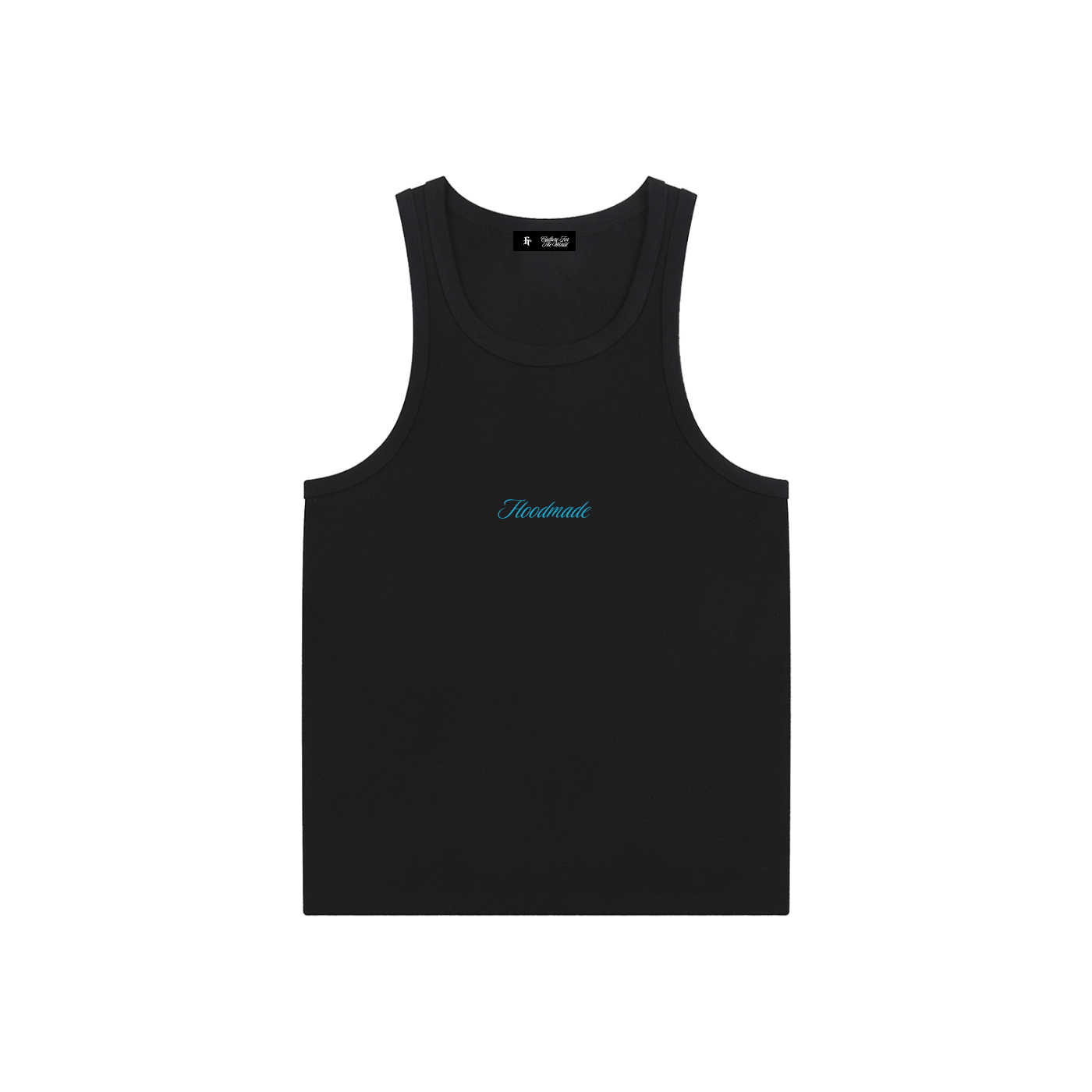 "BLUE SIGNATURE" TANK TOP - BLACK