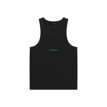 "BLUE SIGNATURE" TANK TOP - BLACK