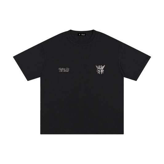 "ANGELS" TEE - BLACK