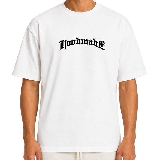 "DARK SCRIPTURE" T-SHIRT - WHITE