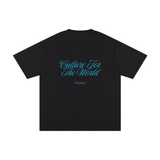"BLUE SIGNATURE" T-SHIRT - BLACK