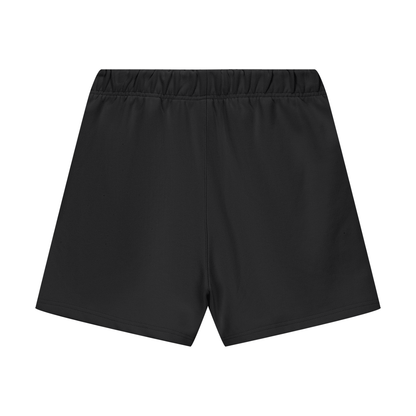 "BLUE SIGNATURE" SHORTS - BLACK