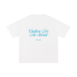 "BLUE SIGNATURE" T-SHIRT - WHITE
