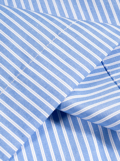 "HOODMADE" VERTICAL STRIPE SHIRT