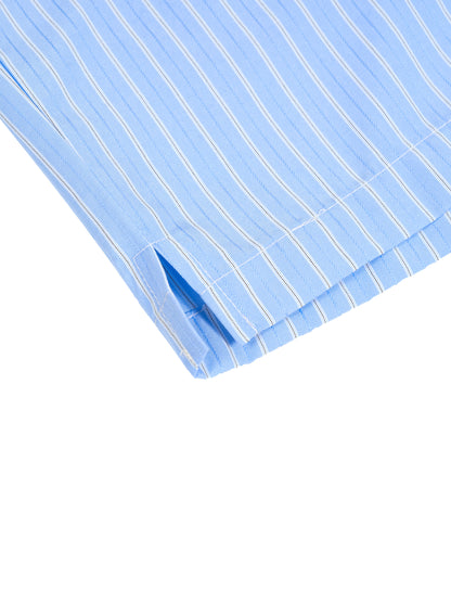 "HOODMADE" VERTICAL STRIPE SHORTS