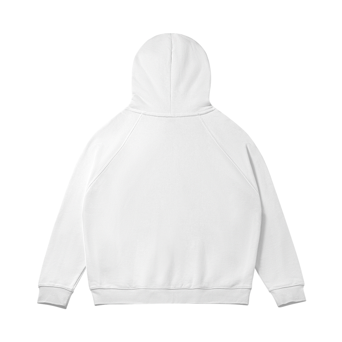 "HOODMADE" FULL-ZIP HOODIE - WHITE