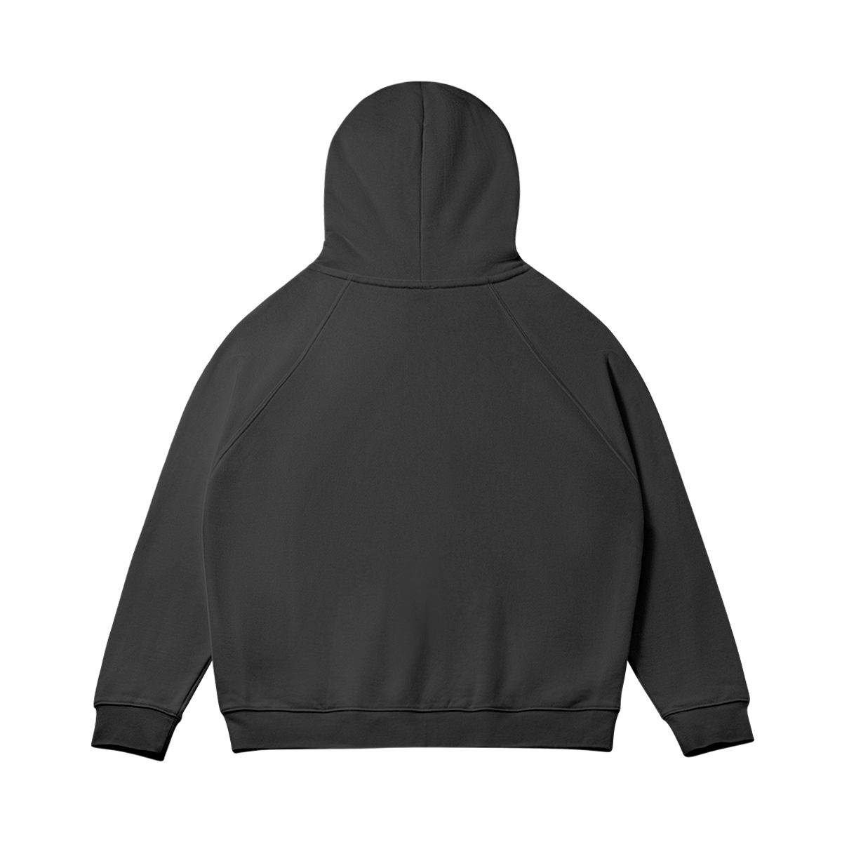 "HOODMADE" FULL-ZIP HOODIE - BLACK